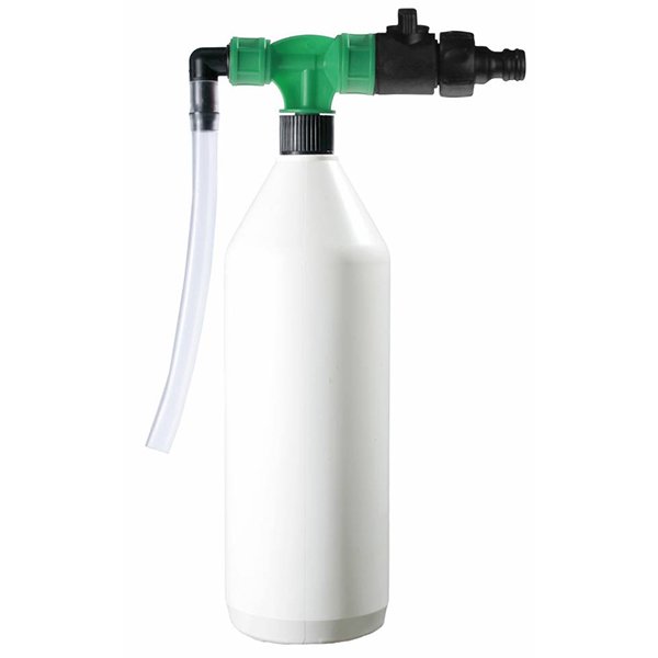 Portadoz portabelt påfyllningssystem av flaska, grön
